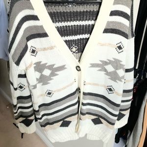 2/$20 Thick wool cardigan